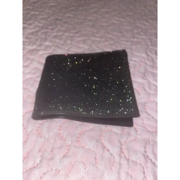 Maison Martin Margiela Glitter Textured Leather‎ Bifold Wallet Men's